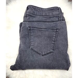 Womens Bootcut Jeans Grunge Grey Size 7 Super Stretch Denim Straight Jeans flaws